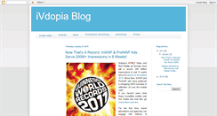 Desktop Screenshot of blog.ivdopia.com